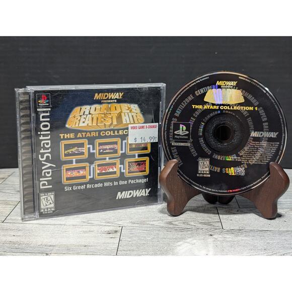 Arcade's Greatest Hits: The Atari Collection 1 PS1 Sony PlayStation 1 CIB - Picture 1 of 4
